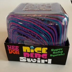 NeeDoh Nice Berg Swirl - Purple Swirl | New Release Super Solid Squish